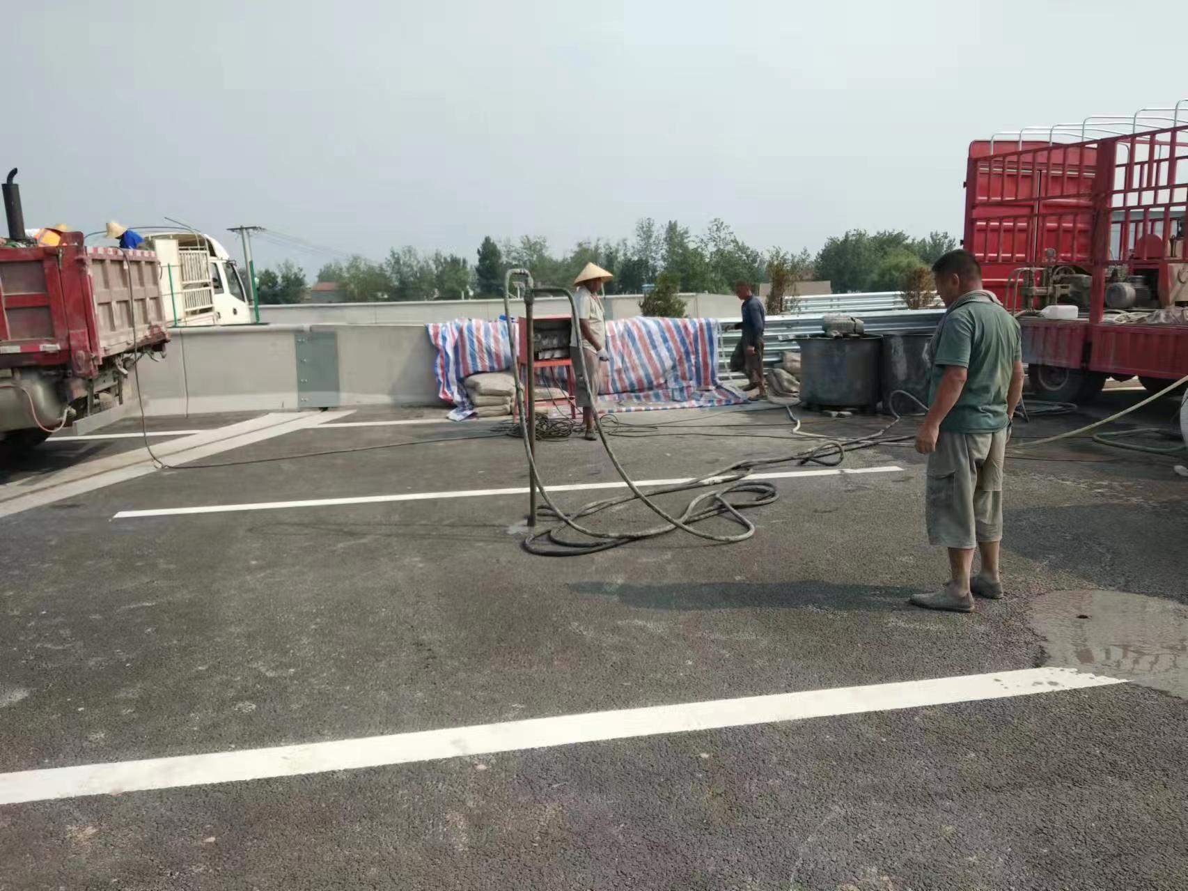 松柏镇路基注浆